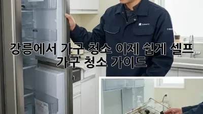 강릉에서 가구 청소, 이제 쉽게! 셀프 가구 청소 가이드